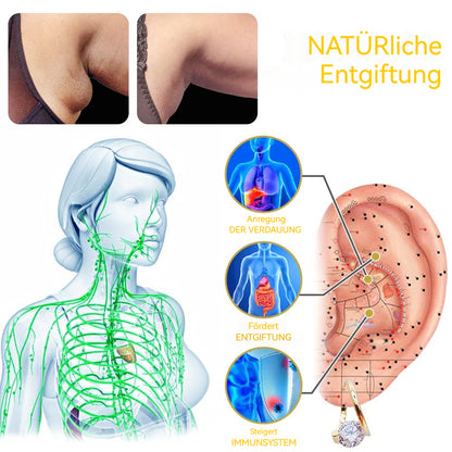 🔥LETZTER TAG SALE – 80 % RABATT🔥 Histon Lymphatische Magnettherapie Detox Germanium-Ohrringe