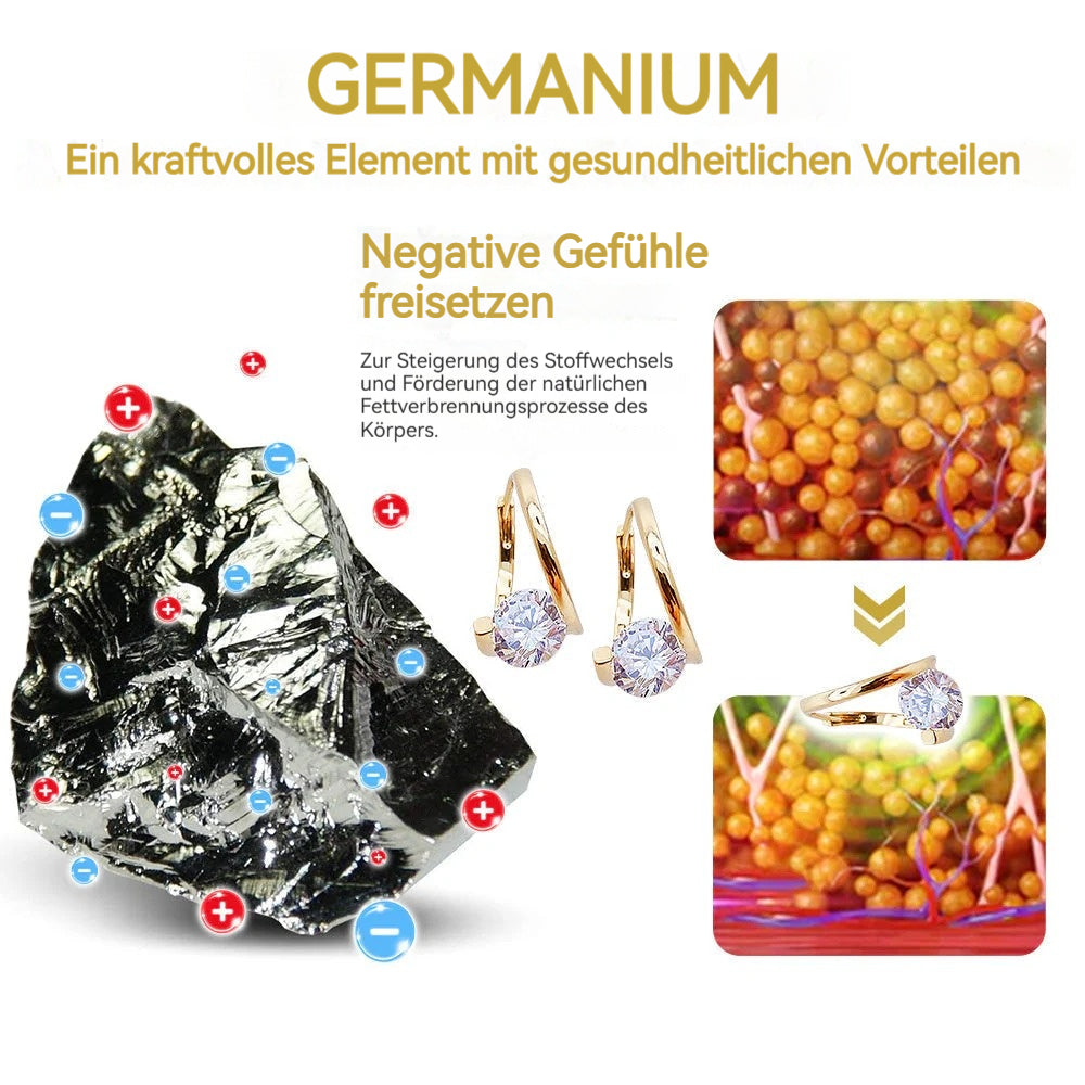 🔥LETZTER TAG SALE – 80 % RABATT🔥 Histon Lymphatische Magnettherapie Detox Germanium-Ohrringe
